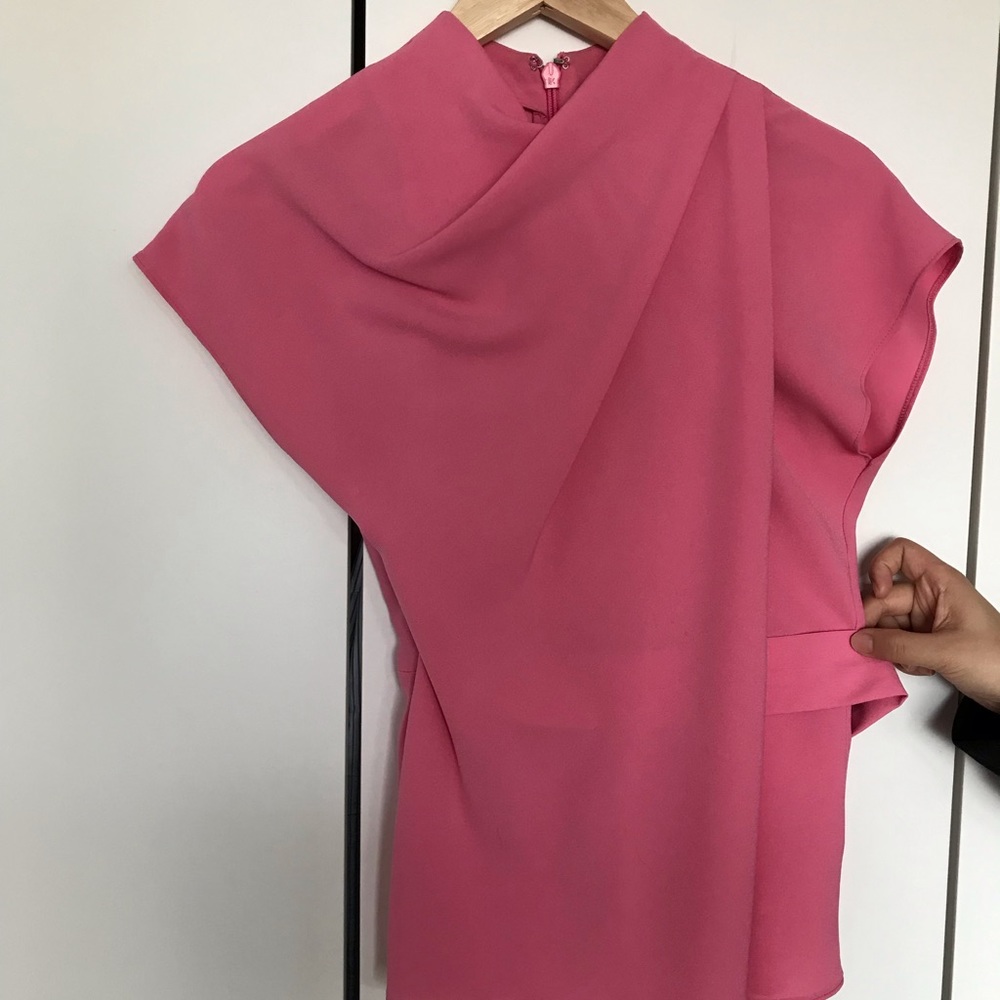 Topshop Pink Top Size 2